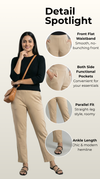 All Hour Parallel Pant Beige