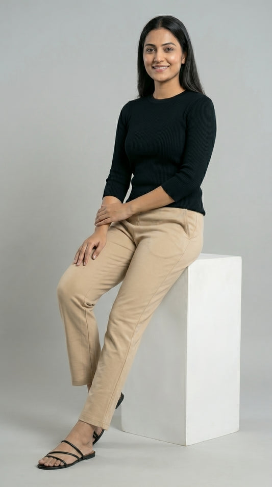 All Hour Parallel Pant Beige