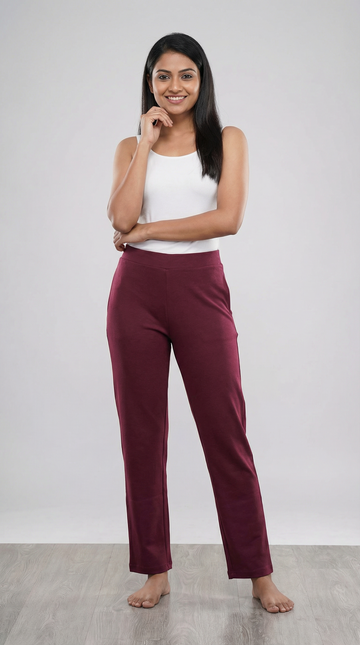 All Hour Parallel Pant Maroon
