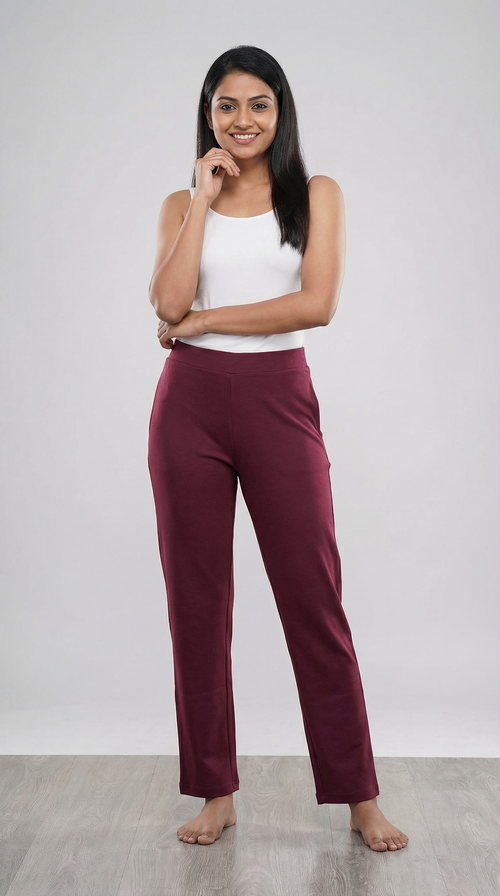 All Hour Parallel Pant Maroon