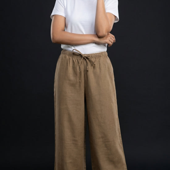 All Hour Wide Pant Khaki