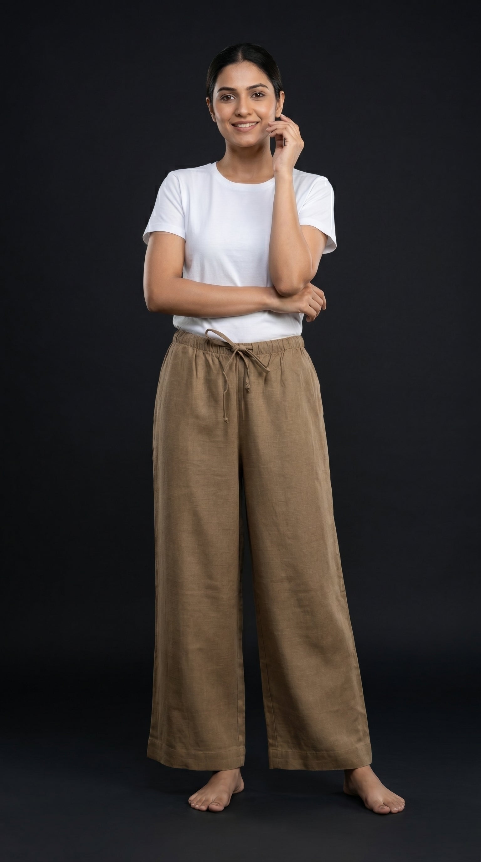 All Hour Wide Pant Khaki