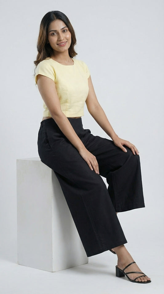 Desk To Dinner Barrel Pant Black