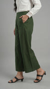 Desk To Dinner Barrel Pant Olive Green