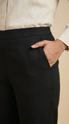 Essential Straight Pant Black