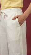 Modern Ethnic Hakoba Pant Off White