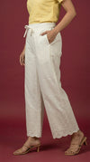 Modern Ethnic Hakoba Pant Off White