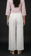 Modern Ethnic Hakoba Pant White