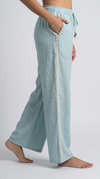 Weekend Relaxed Fit Lace Pant Blue