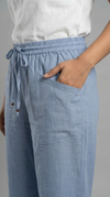 Weekend Relaxed Fit Pocketed Pant Blue