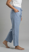 Weekend Relaxed Fit Pocketed Pant Blue