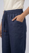 Weekend Relaxed Fit Pocketed Pant Navy