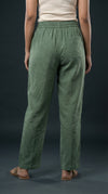 Weekend Relaxed Fit Pocketed Pant Olive Green