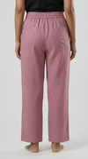 Weekend Relaxed Fit Pocketed Pant Pink