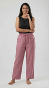 Weekend Relaxed Fit Pocketed Pant Pink