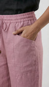Weekend Relaxed Fit Pocketed Pant Pink