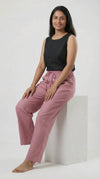 Weekend Relaxed Fit Pocketed Pant Pink