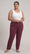 All Hour Parallel Pant Maroon